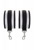 Anonymo anclecuffs, polyester, silver, 28.5 cm